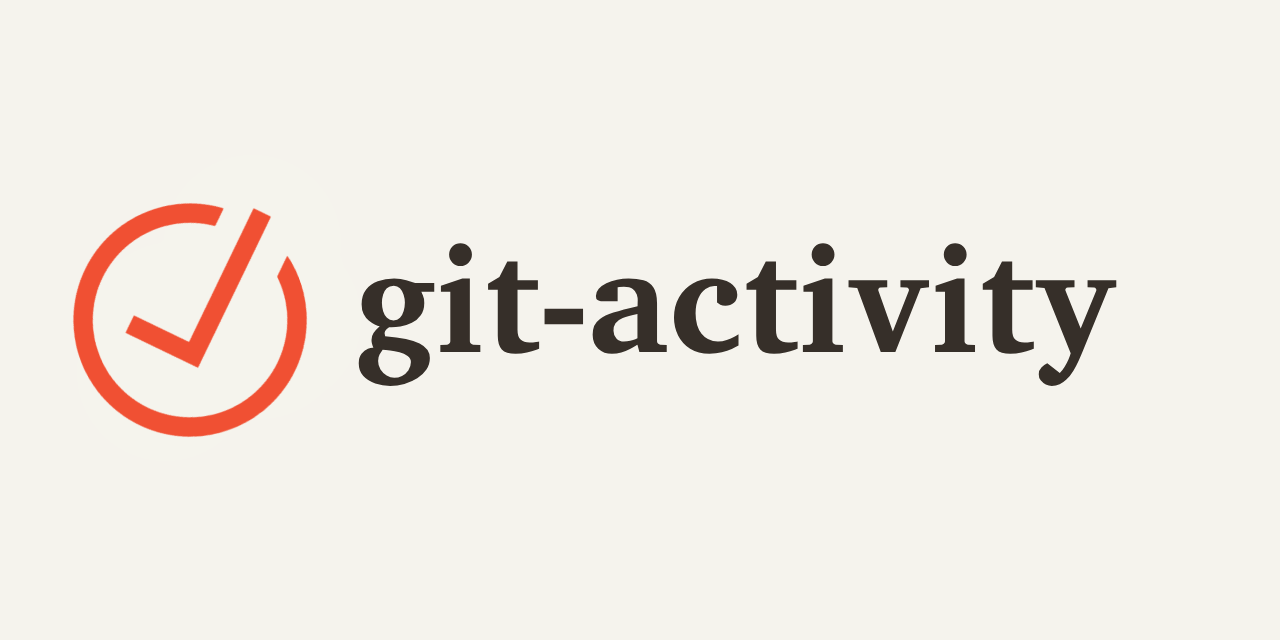 git-activity splash card